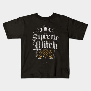 Grandma Supreme Witch Kids T-Shirt